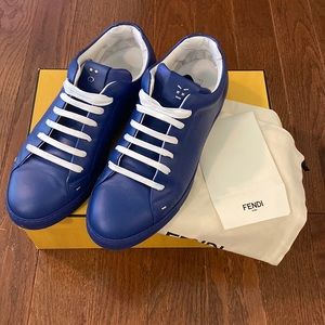 Fendi Monster Blue Sneakers